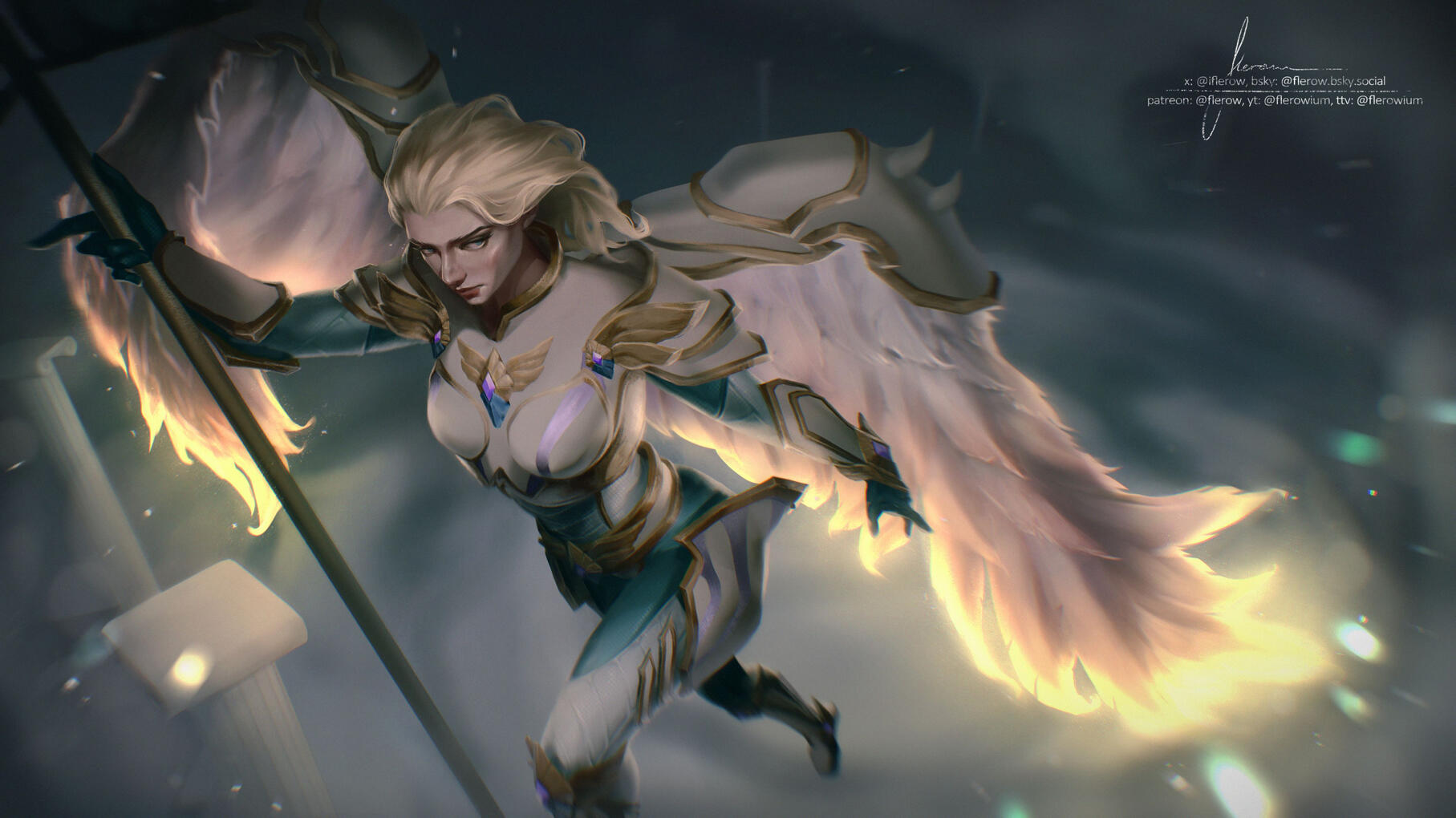 Conqueror Nike - commission work